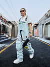 Men's Pingup Unisex Breaking Bad Snowboard Pants Bibs