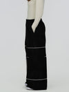 Women's Nightline Park Rider Reflective Trim Cargo Pockets Baggy Snow Pants