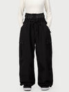 Women's Techline Workwear-Inspired Utility Cargo Snow Pants – Baggy Freestyle Fit