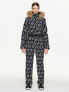 Women's Arctic Queen Winter Fantasy Full Body Onesie Ski Jumpsuit