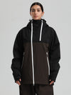 Women's Gsou Snow HyperDrive All-Season Color Block Mountain Cargo Snow Jacket