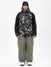 Men's Freestyle Mountain Camo Snow Suit – Bomber Jacket & Baggy Pants Set
