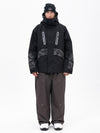 Men's Chillform Reflective Camo Snow Suit – Glow Trail Jacket with Baggy Snow Pants Set