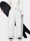 Women's UrbanCraft Utility Freeride Baggy Snowboard Pants with Reinforced Panels