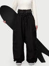 Women's Techline Workwear-Inspired Utility Cargo Snow Pants – Baggy Freestyle Fit