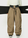 Men's Techline Workwear-Inspired Utility Cargo Snow Pants – Baggy Freestyle Fit