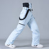 Women's RIIVIYELE Winter Mountain Snow Pants Ski Bibs