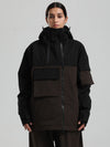 Women's Gsou Snow Terrain Flow FlexZip Hybrid Cargo Snowboard Jacket