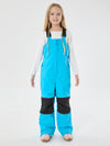 Girls Winter Trek Light Reflective Knee Guard Waterproof Insulated Snow Bib Pants