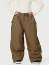 Women's UrbanCraft Double Knee Utility Cargo Snow Pants with Rivet-Reinforced Panels