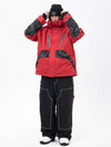 Men's Chillform Reflective Camo Snow Suit – Glow Trail Jacket with Freerider Baggy Snow Pants Set