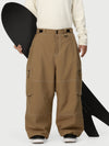 Men's Wild Soul Crew Utility Cargo Snow Pants – Heavy Stitch Baggy Fit