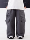 Women's Wild Soul Steeze ParkRider Multi-Pocket Utility Cargo Leopard Snow Pants