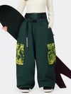 Women's Hyper Flux Urban Graffiti Freestyle Baggy Cargo Snowboard Pants - Park Rider