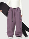 Women's Techline Durable Stretch Utility Cargo Snow Pants – Baggy Freestyle Fit