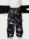 Men's UrbanCraft Workwear Baggy Snow Pants with Enhanced Knee Mobility Design