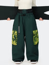 Women's Hyper Flux Urban Graffiti Freestyle Baggy Cargo Snowboard Pants - Park Rider