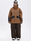 Women's Chillform Reflective Camo Snow Suit – Glow Trail Jacket with Baggy Snow Pants Set