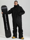 Men's Backcountry Explorer One Piece Cargo Ski Suits Full Body Snowsuits