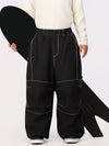 Men's UrbanCraft Workwear Baggy Snow Pants with Enhanced Knee Mobility Design