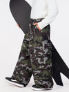 Men's Nightline Park Rider Reflective Trim Cargo Pockets Baggy Snow Pants