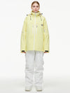 Women's Arctic Queen Mountain Windbreaker Thermal Snow Suits with Overalls Bibs