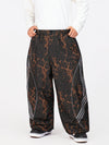 Men's Nightline Park Rider Reflective Curve Baggy Snow Pants
