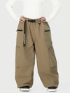 Women's Techline Durable Stretch Utility Cargo Snow Pants – Baggy Freestyle Fit