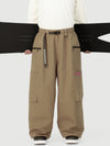 Men's Techline Durable Stretch Utility Cargo Snow Pants – Baggy Freestyle Fit