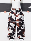 Women's Nightline Park Rider Reflective Trim Cargo Pockets Baggy Snow Pants