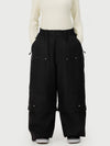 Women's UrbanCraft Double Knee Utility Cargo Snow Pants with Rivet-Reinforced Panels