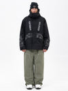 Men's Chillform Reflective Camo Snow Suit – Glow Trail Jacket with Freerider Baggy Snow Pants Set