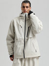 Men's Gsou Snow Durable Mountain Pro Winter Function Cargo Snow Jacket