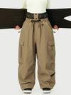 Women's Techline Workwear-Inspired Utility Cargo Snow Pants – Baggy Freestyle Fit