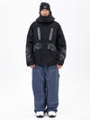 Men's Chillform Reflective Camo Snow Suit – Glow Trail Jacket with Freerider Baggy Snow Pants Set