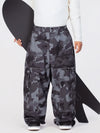 Men's Nightline Park Rider Reflective Trim Cargo Pockets Baggy Snow Pants