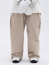 Women's Double Knee Mountain Freestyle Baggy Camo Snow Pants