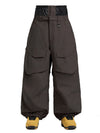 Women's Gsou Snow Urban Slope KneeFlex Cargo Pockets Baggy Snow Pants