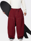 Men's UrbanCraft Utility Freeride Baggy Snowboard Pants with Reinforced Panels