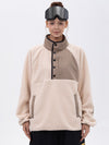 Women's Mountain-Ready Faux Sherpa Adventure Pullover Warm Fleece Sweater