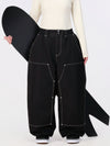 Women's UrbanCraft Utility Freeride Baggy Snowboard Pants with Reinforced Panels