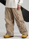 Women's Gsou Snow Furious Spark Reflective Fire Cargo Snow Pants