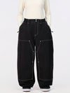 Women's UrbanCraft Utility Freeride Baggy Snowboard Pants with Reinforced Panels