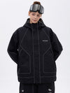 Women's All Weather Mountain Chill Reflective Snow Jacket – Night Skiing & Snowboard