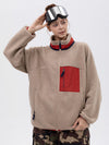 Women's Mountain-Ready Faux Sherpa Adventure Full-Zip Warm Fleece Jacket