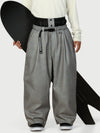 Men's Urban Vibe Workwear-Inspired Rivet-Trim Wide Fit OG Baggy Snow Pants