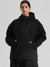 Women's Gsou Snow Durable Mountain Vibe Pullover Anorak Baggy Snow Jacket
