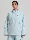 Women's Gsou Snow Durable Mountain Vibe Pullover Anorak Baggy Snow Jacket