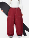 Women's UrbanCraft Utility Freeride Baggy Snowboard Pants with Reinforced Panels