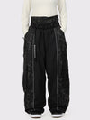 Women's Wild Motion Reflective Colorblock Extra Baggy Snow Pants